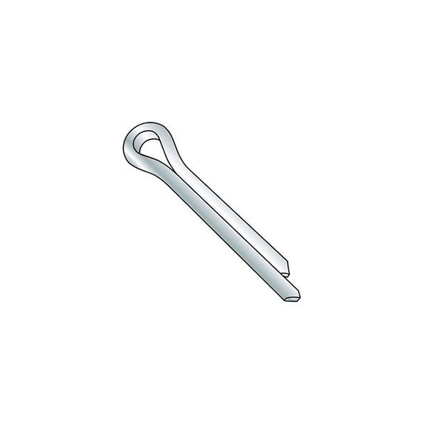 Titan Fasteners M2 x 20mm Cotter Pin - Steel - Zinc - DIN 125B - Pkg of 100 BZC02020 - main